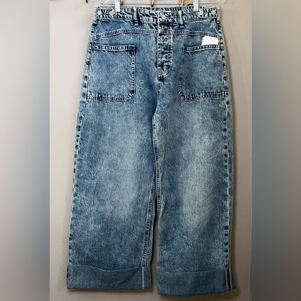 NWT Altar'd State Wide Leg Jeans
